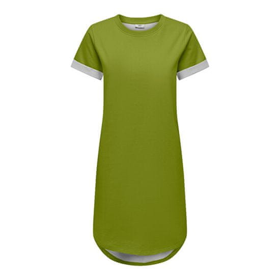 Jacqueline de Yong Dámske šaty JDYIVY Regular Fit 15174793 Lima Bean Green
