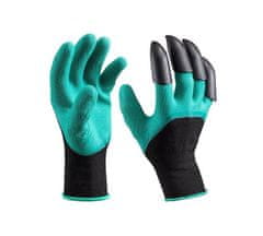 Netscroll Záhradné rukavice s plastovými pazúrmi, rukavice na záhradu, vynikajúce na ochranu pri kopaní, trhaní, rýchlení a siatí, Gardenstar