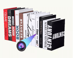SpyTech Wi-Fi Kamera ukrytá v atrape knihy 