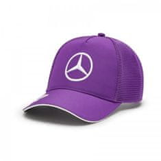 Šiltovka Lewis Hamilton, Mercedes AMG Petronas 2024 fialová, štýl trucker, Formula 1, F1