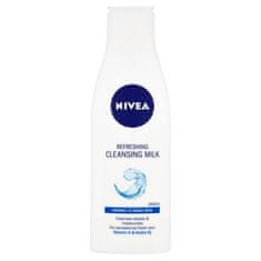 Nivea Osviežujúce čistiace pleťové mlieko pre normálnu až zmiešanú pleť Aqua Effect 200 ml