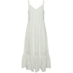 Y.A.S Dámske šaty YASLUMA Regular Fit 26032686 Star White (Veľkosť L)