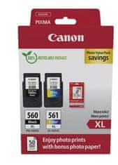 Canon cartridge PG-560XL / CL-561XL Multipack PHOTO VALUE / Black + Color / 400str. + 300str.