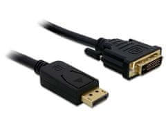 DELOCK kábel DisplayPort (samec) na DVI 24 +1 (samec), 1m