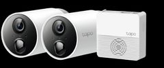 TP-Link Tapo C400S2 - 2x Tapo C400, 1x Tapo H200 - Inteligentný bezdrôtový bezpečnostný kamerový systém (batériové napája