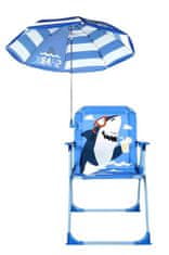 bHome Dětská campingová židlička Žralok