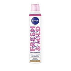 Nivea Suchý šampón pre svetlejšie tón vlasov (Dry Shampoo Medium Tones) 200 ml