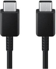 SAMSUNG kábel USB-C, 3A, 60W, 1.8m, čierna