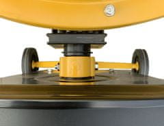 Max Stavebná miešačka 125 L s oceľovým ozubením žltá