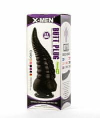 Lovetoy X-Men Tentacle Dildo 8″ (20 cm), čierne dildo chápadlo