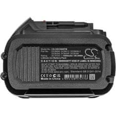 CameronSino Batéria pre Dewalt 12v, 20v, 60v Max a dalšie (ekv. Dewalt DCB181-XJ), 20 V, 4,5 Ah, Li-Ion, LED indikácia