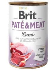 Brit Brit Paté & Meat Lamb 400 g konzerva pre psy
