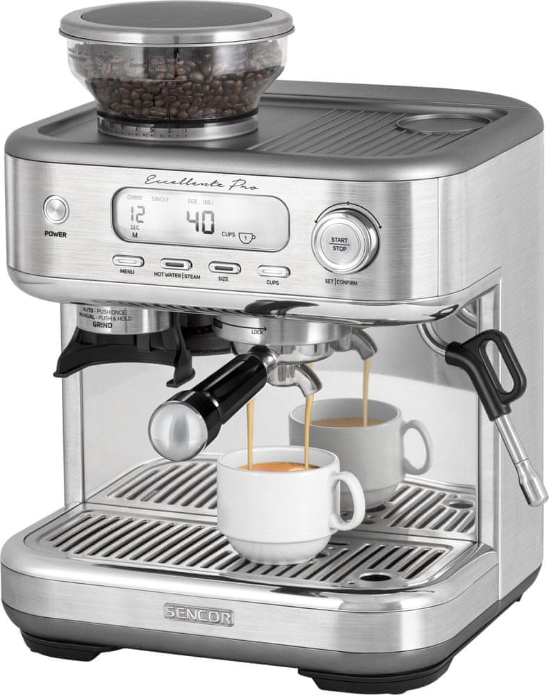 SENCOR pákový kávovar SES 6050SS
