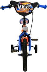 Volare Detský bicykel Hot Wheels – chlapčenský – 14 palcový – čierna oranžová modrá
