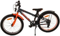 Volare Detský bicykel Rocky - 20 palcový - Grey-Orange - 6 rýchlostí - Prime Collection