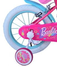 Volare Detský bicykel Barbie - Dievčenský - 14 palcový - Ružový - Dve ručné brzdy