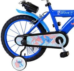 Volare Detský bicykel Disney Stitch – chlapčenský – 16 palcový – modrý – dve ručné brzdy