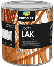 Primalex Lodný lak na drevo bezfarebný lesklý 0,75 L