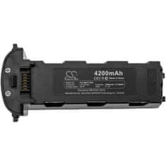 CameronSino Batéria pre Hubsan Zino H117s a Zino Pro, 4200 mAh, Li-Pol