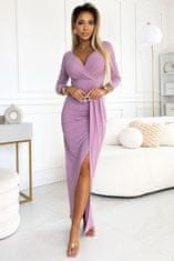 Numoco Dámske šaty 404-10 + Nadkolienky Gatta Calzino Strech, staro ružová, L