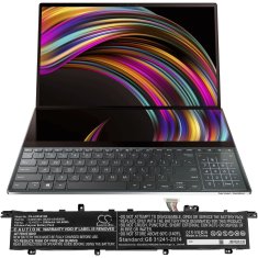 CameronSino Batéria pre Asus ZenBook Pro Duo UX581 series, 3000 mAh, Li-Pol