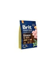 Brit Brit Premium by Nature dog Junior M 3 kg krmivo pre psy