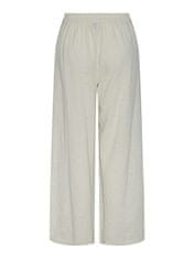 Pieces Dámske nohavice PCAGNES Regular Fit 17148062 Raw Cotton (Veľkosť L)
