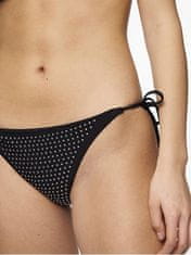 Pieces Dámske plavkové nohavičky Bikini PCALISA 17148238 Black Onyx (Veľkosť XL)