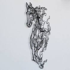 Dalenor Nástenná dekorácia Horse, 66 cm, čierna