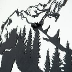 Dalenor Nástenná dekorácia Bear, 71 cm, čierna