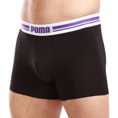 Puma 2PACK pánske boxerky čierné (701226763 008) - veľkosť XL