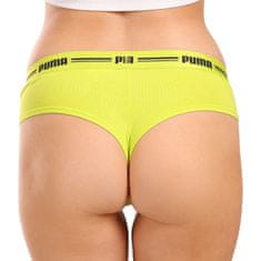 Puma 2PACK dámske brazílske nohavičky žlté (603043001 021) - veľkosť L