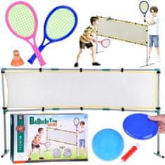 JOKOMISIADA Športový set 3v1 – sieť na volejbal, badminton