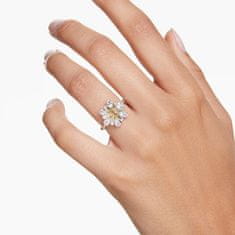 Swarovski Úchvatný prsteň s kryštálmi Idyllia 568908 (Obvod 55 mm)