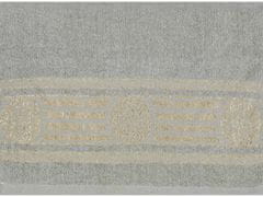 sarcia.eu Mätová bavlnená osuška so zlatou výšivkou, osuška 70x135 cm x3