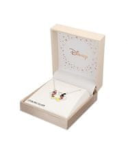Disney Krásny strieborný náhrdelník Mickey and Minnie Mouse NS00030SL-157.CS