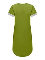 Jacqueline de Yong Dámske šaty JDYIVY Regular Fit 15174793 Lima Bean Green (Veľkosť XL)