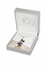 Disney Slušivý strieborný náhrdelník Mickey Mouse CS00039HZML-P.CS (retiazka, prívesok)