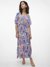 Vero Moda Dámske šaty VMMENNY Loose Fit 10303701 Silver Lining (Veľkosť M)