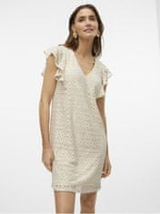 Vero Moda Dámske šaty VMMAYA Regular Fit 10304459 Birch (Veľkosť L)
