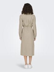 ONLY Dámske šaty ONLCARO Relaxed Fit 15278720 Oxford Tan (Veľkosť M)