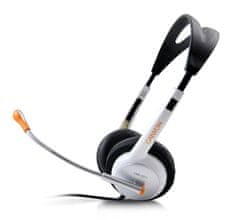 Canyon headset HS-01, štýlový a komfortný s ovládačom hlasitosti, 2x 3,5mm jack
