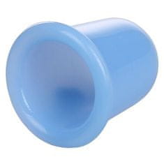 Cups Extra masážne silikónové banky modrá balenie 1 ks