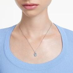 Swarovski Nežný náhrdelník s modrou Labutou Iconic Swan 5680422