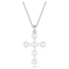 Swarovski Blyštivý náhrdelník Kríž s kryštálmi Insigne 5675576