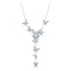 Swarovski Očarujúce motýlikový náhrdelník s kryštálmi Y Lilia 5662179