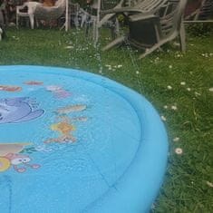 Kruzzel  23138 Záhradný detský bazénik s fontánou 170 cm