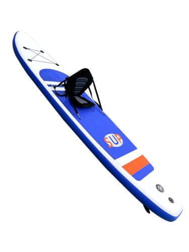 KIK KX3994_1 Paddleboard s príslušenstvom tmavo modrá 380 cm