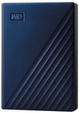 Western Digital WD My Passport Ultra - 4TB (pro MAC) (WDBA2F0040BBL-WESN), modrá
