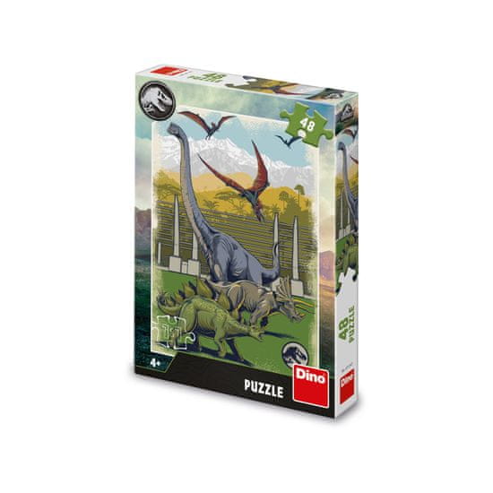 Dino Toys Puzzle Jurský Svet 48 dielikov